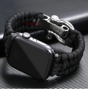 Nylon Sports Iwatch38424044mm Woven Steel Buckle Strap