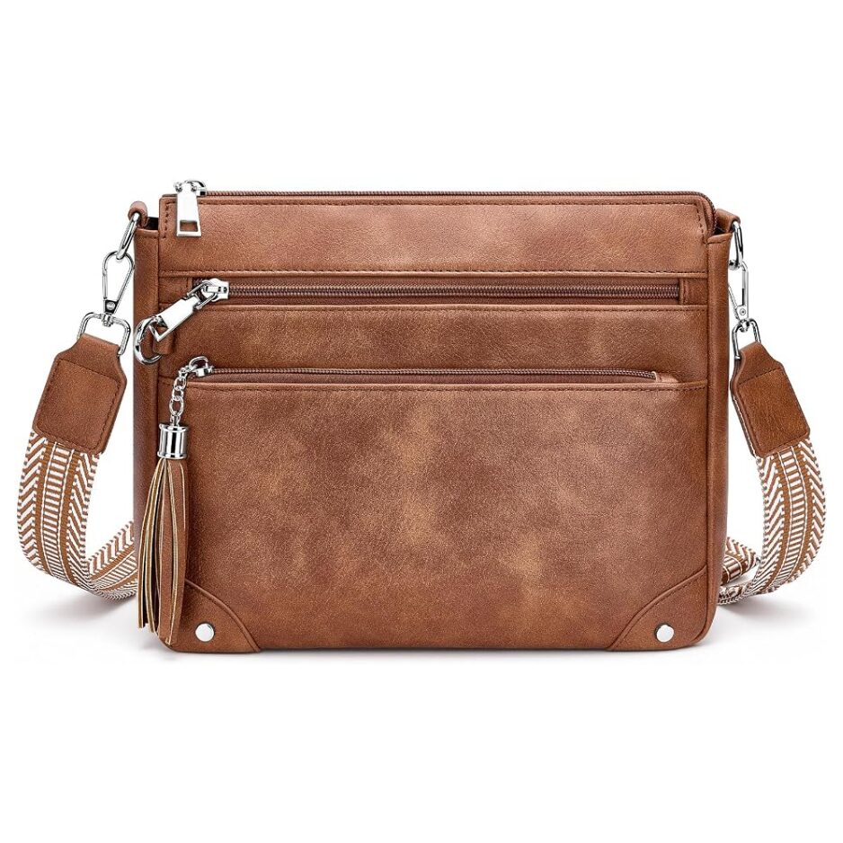 Anti Theft Crossbody Purse For Women RFID Shoulder Bag Travel