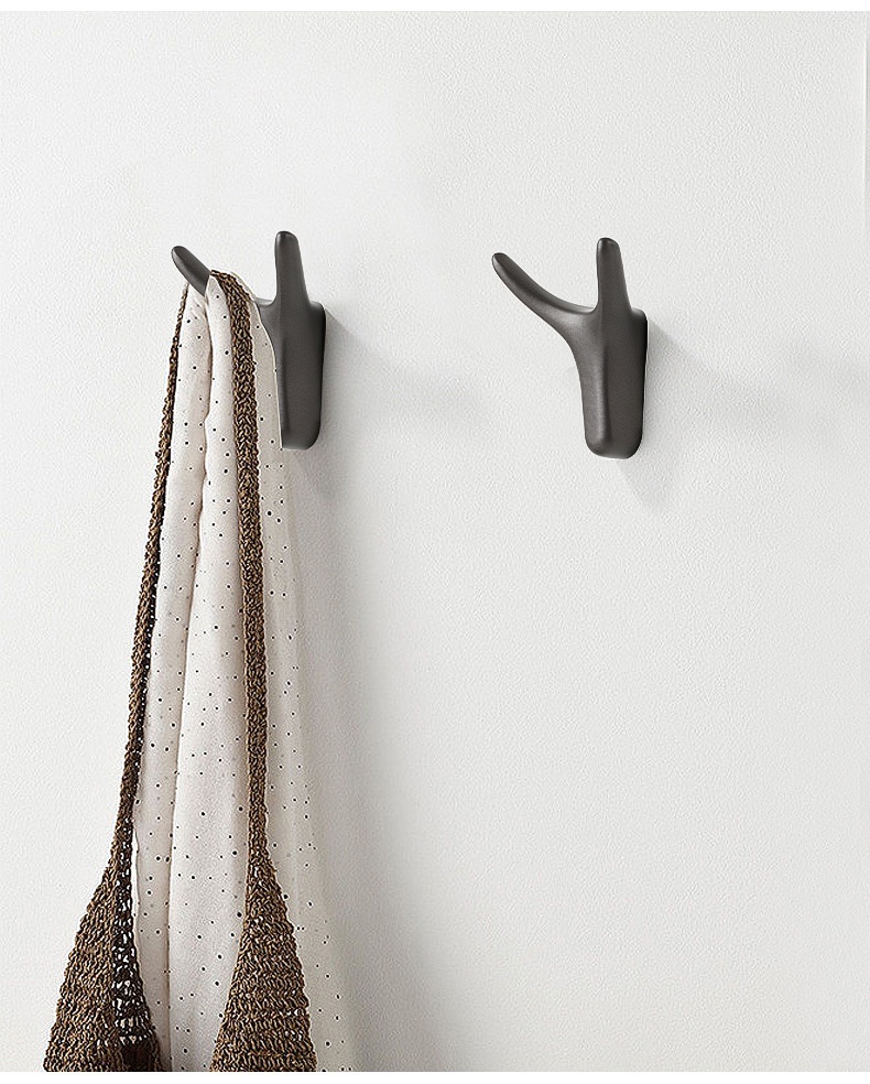 Nordic Horn Clothes Bathroom Closet Door Wall-mounted Hook